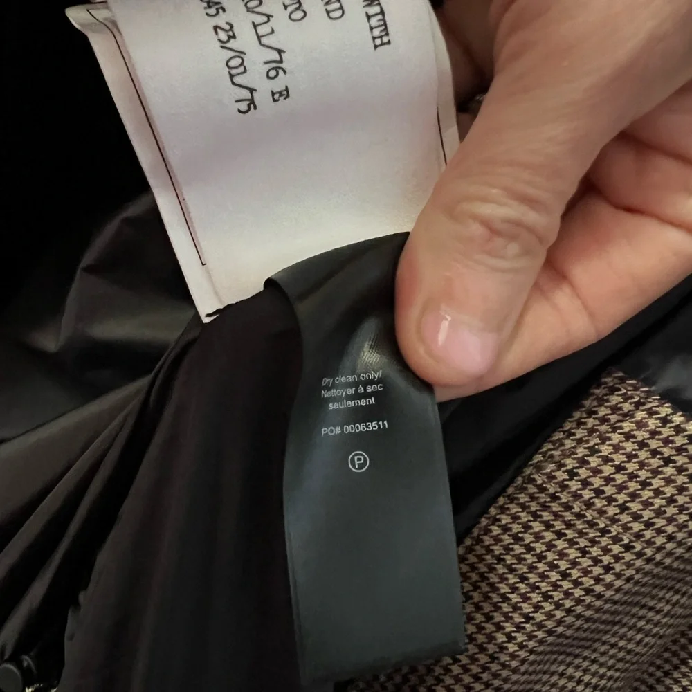 New RAG & BONE Cal Plaid Puffer Jacket Size XL - Picture 9 of 9